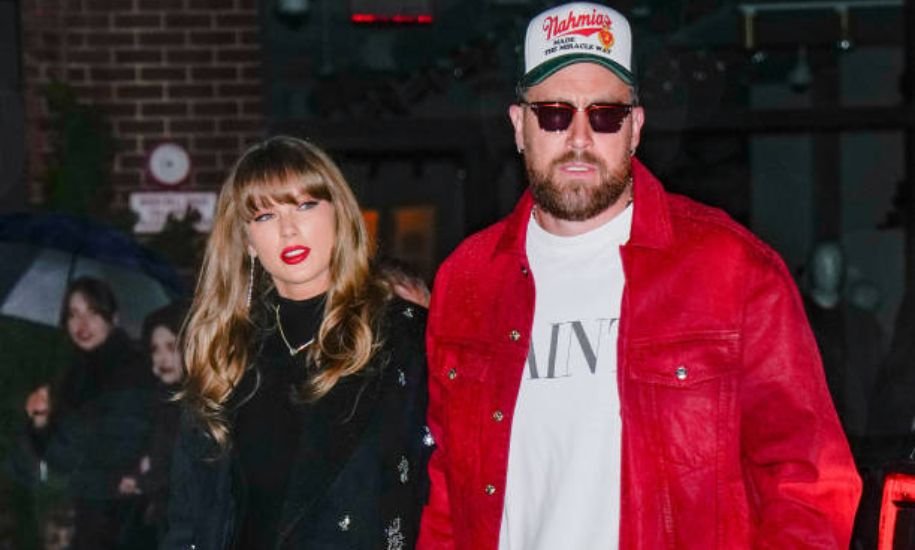 Taylor Swift and Travis Kelce
